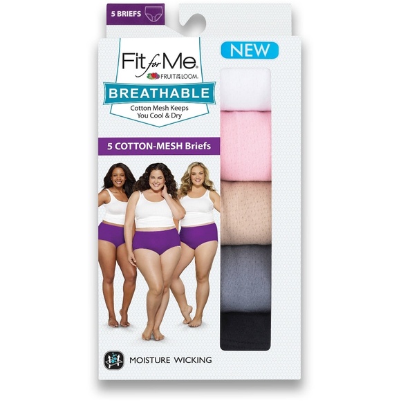 Fruit of the Loom Other - Fit For Me by Fruit of the Loom Breathable Cotton Fruit of the Loom Other - Fit For Me by Fruit of the Loom Breathable Cotton